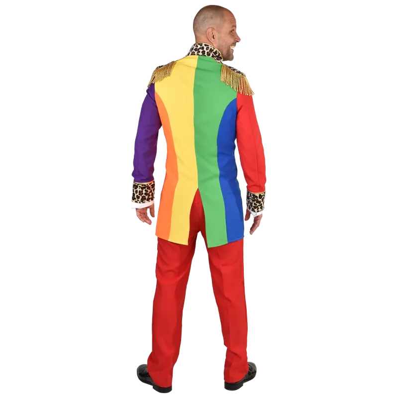 Regenbogen Mantel Herren
