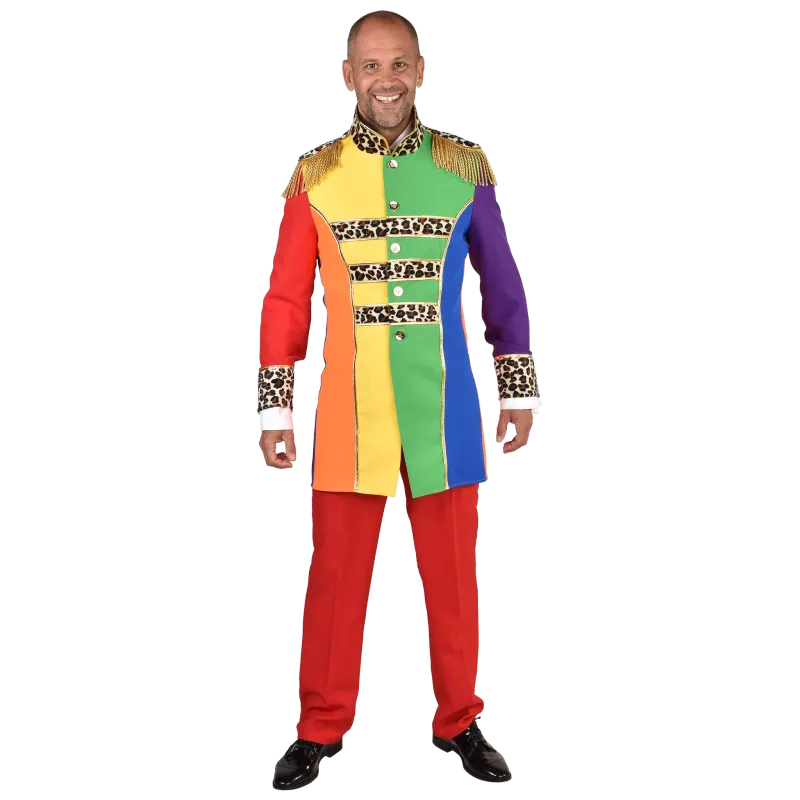 Regenboog Manteljas Mannen