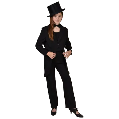 Frack Uni Schwarz Kinder Frack Uni Schwarz Kinder