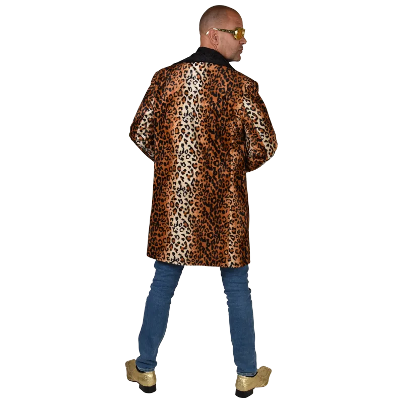 Pimp Mantel leopard Herren