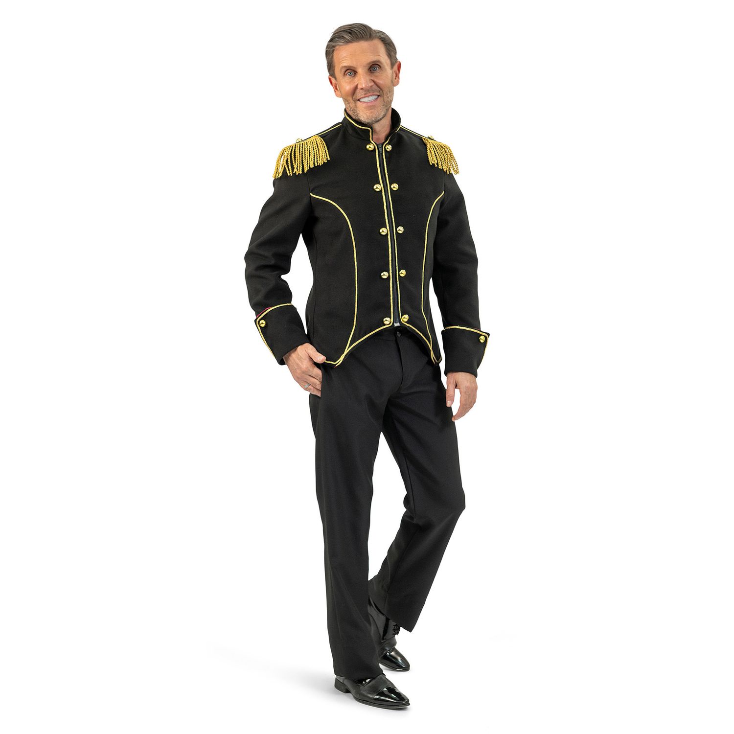 Jas Circusdirecteur Renz Zwart Mannen