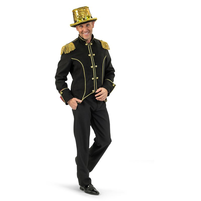 Jas Circusdirecteur Renz Zwart Mannen