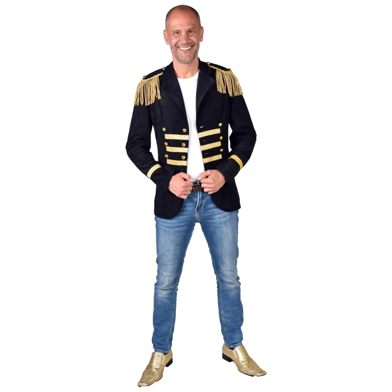 Schwarzer Jacke Zirkusdirektor Herren Schwarzer Jacke Zirkusdirektor Herren