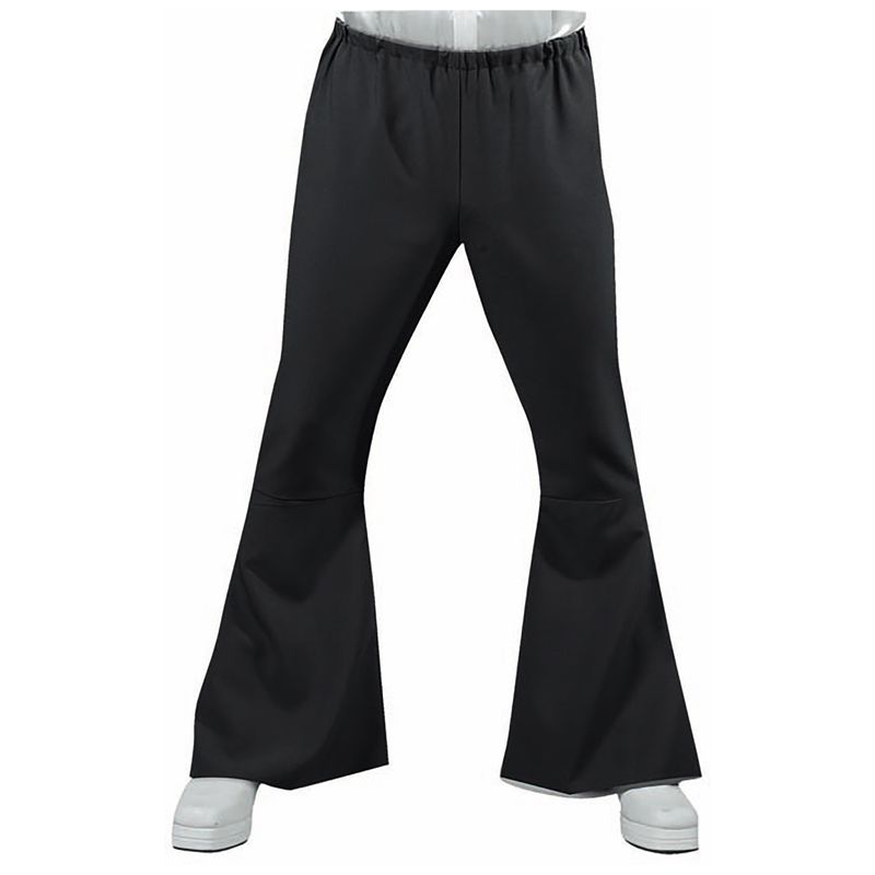 Hippie Broek Jaren 70 Zwart Mannen