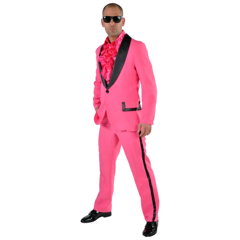Smoking Anzug Tony Pink Herren
