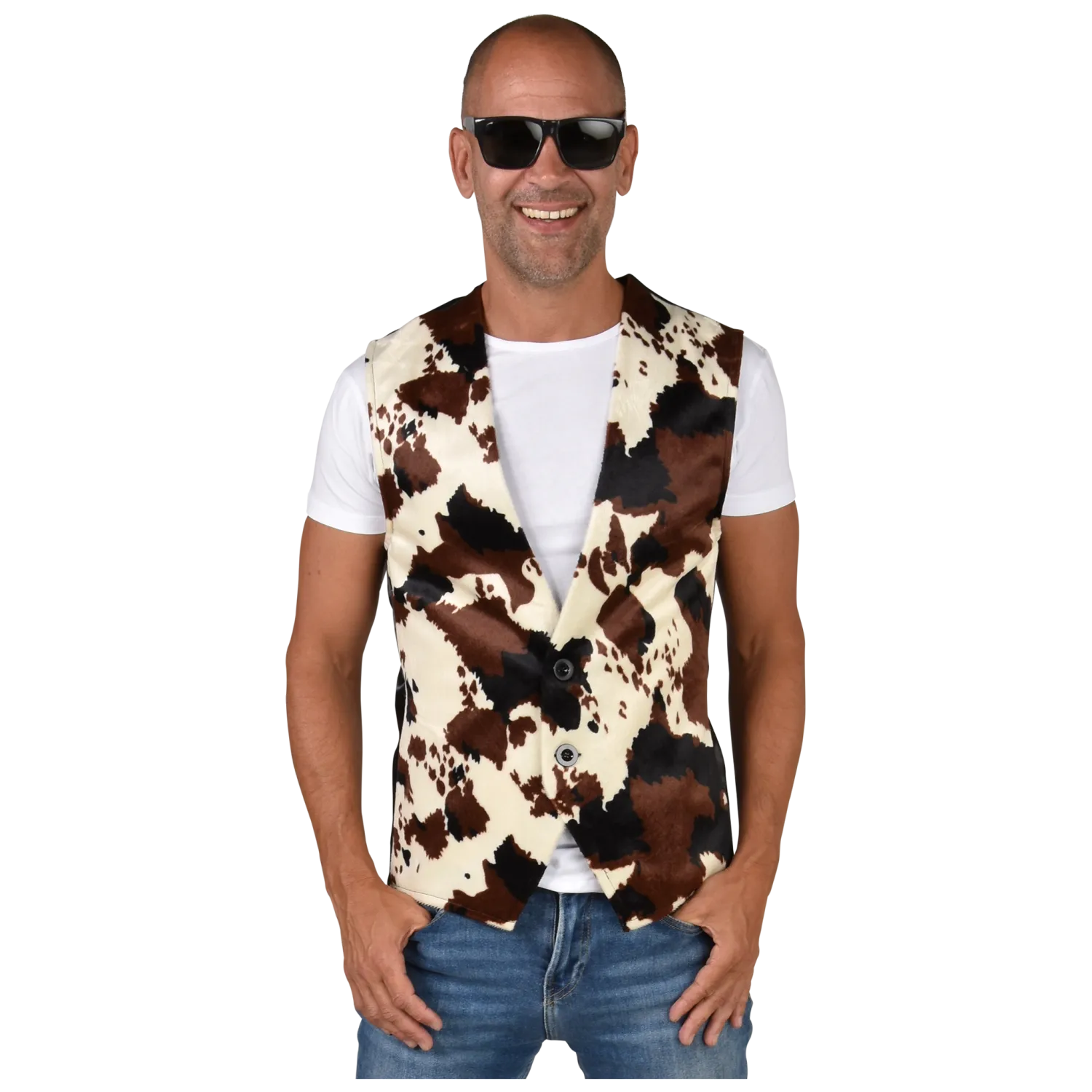 Weste Kuhfell Herren