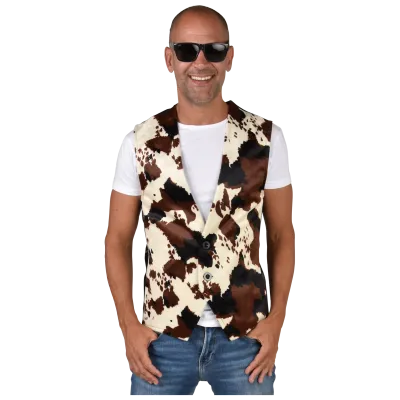 Weste Kuhfell Herren Weste Kuhfell Herren