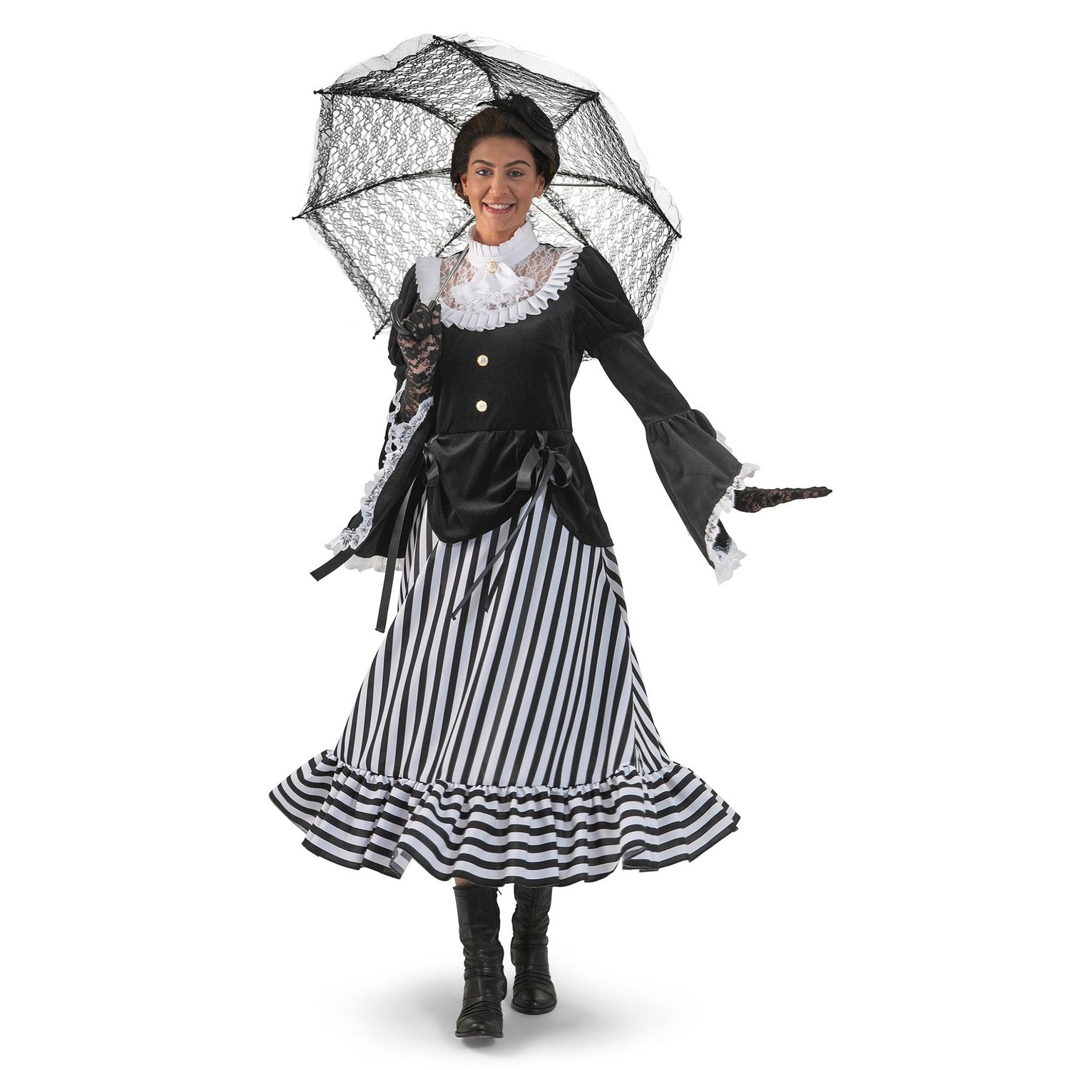 Jurk Victoriaanse Dame Florence Jurk Victoriaanse Dame Florence