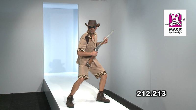 Safari Jeff 3-dlg. Mannen