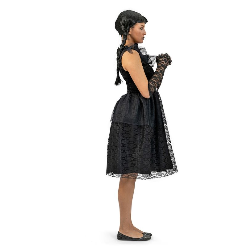 Kleid Wednesday Schwarze Bella Damen