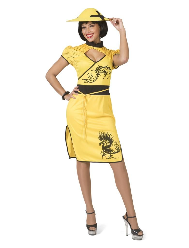 Jurk Chinese Lady Ling Vrouwen