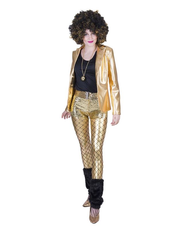 DiscoFever Jacke Gold Damen