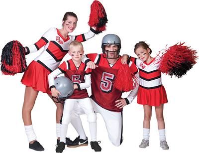 Jurk Cheerleader Angie Meisjes