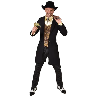Casino Sheriff Cowboy 3-tlg. Herren