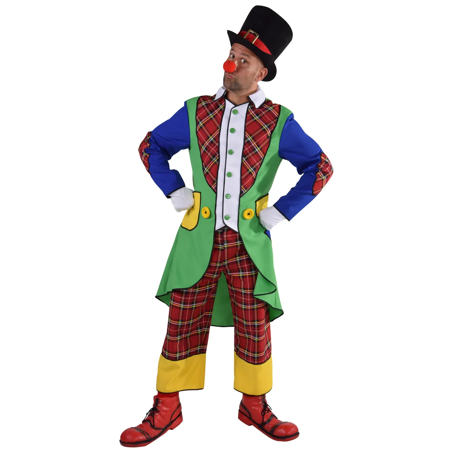 Clown Pipo 2-dlg. Mannen