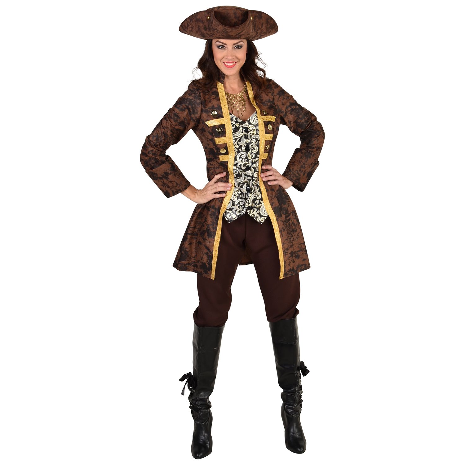 Piraat Rachel 2-dlg. Vrouwen Piraat Rachel 2-dlg. Vrouwen