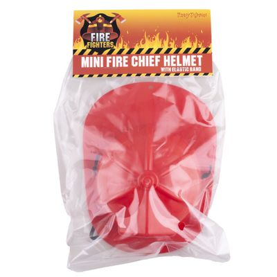 Feuerwehrhelm Mini Rot 16cm