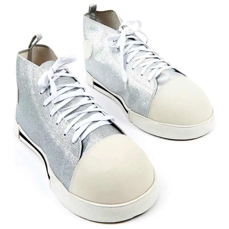 Jumbo sneakers zilver