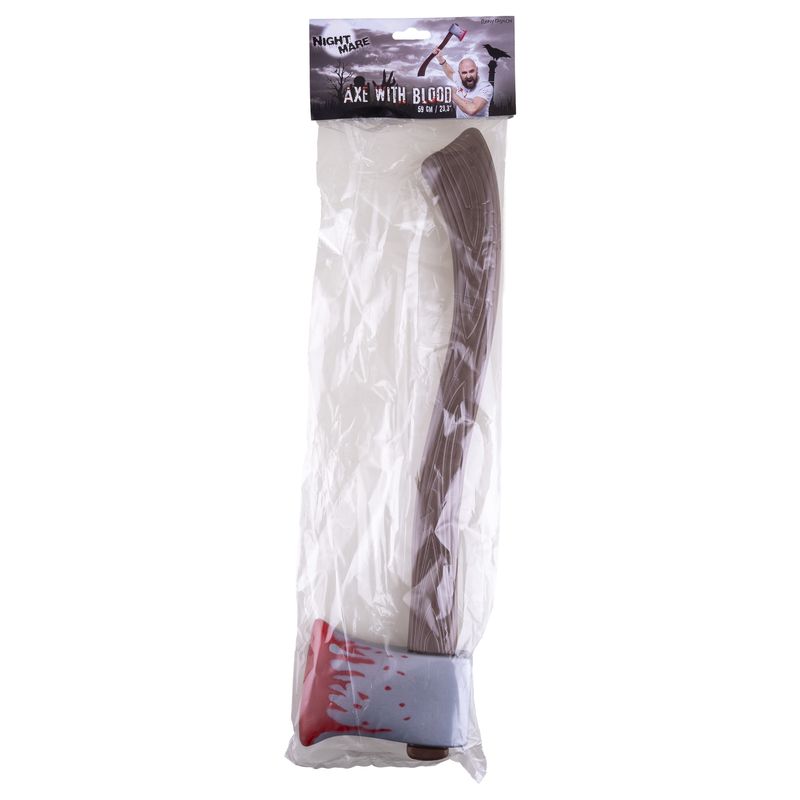 Halloween Axt mit Blut 59 cm
