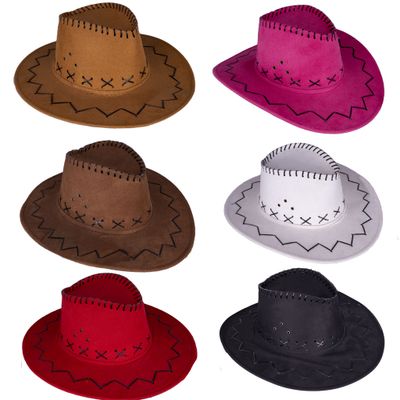 Cowboyhut Hirschleder 6 Farben