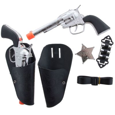 Cowboyset Sherrif 4-dlg. Kinderen Cowboyset Sherrif 4-dlg. Kinderen