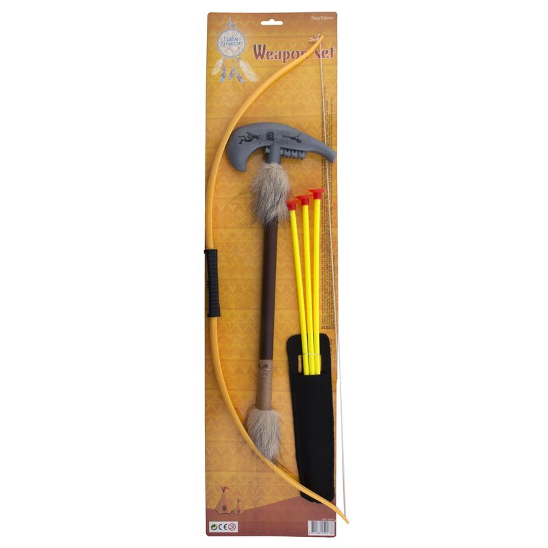 Indianer Set 75cm 3-tlg