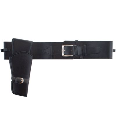Coltgürtel mit Holster Schwarz Coltgürtel mit Holster Schwarz
