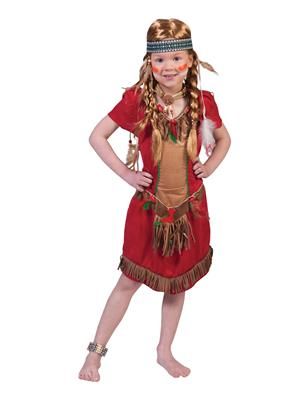 Kleid Indianerin Kiowa Mädchen