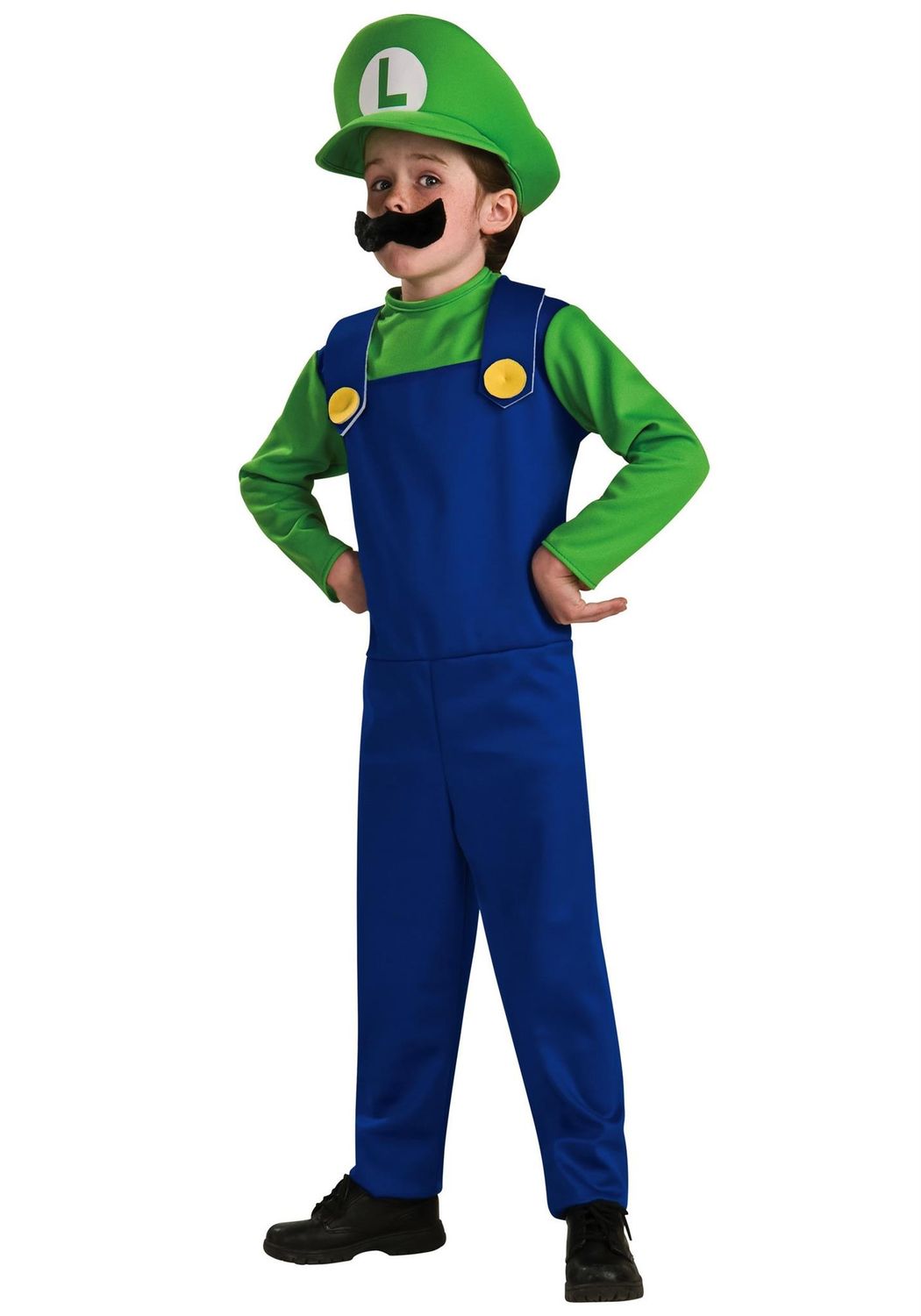Mario Bros Luigi 3-tlg. Kinder Mario Bros Luigi 3-tlg. Kinder