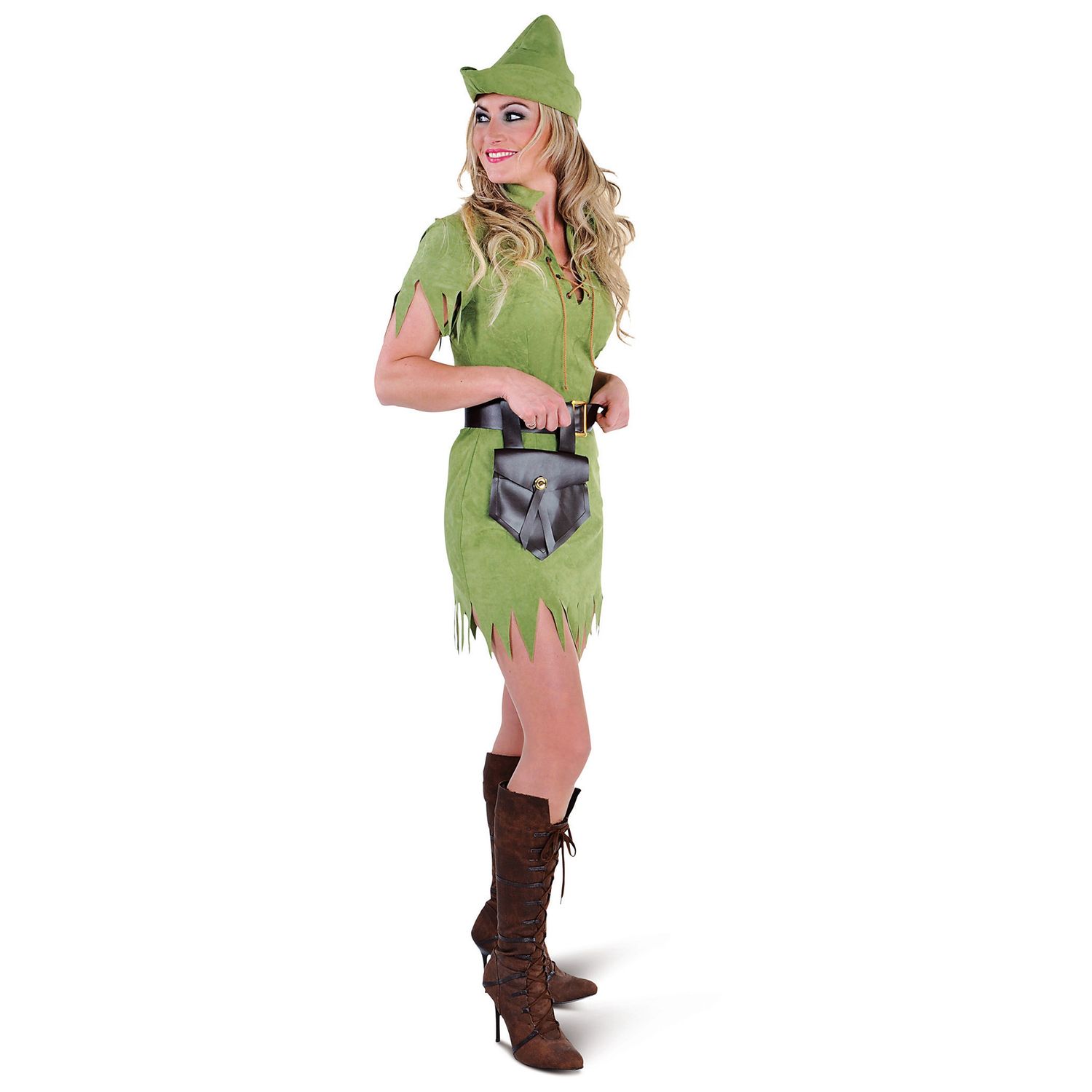 Robin Hood Dameskostuum 3-dlg.