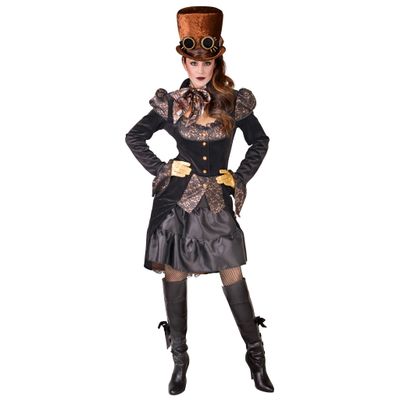 Manteljas Steampunk Shea Vrouwen Manteljas Steampunk Shea Vrouwen