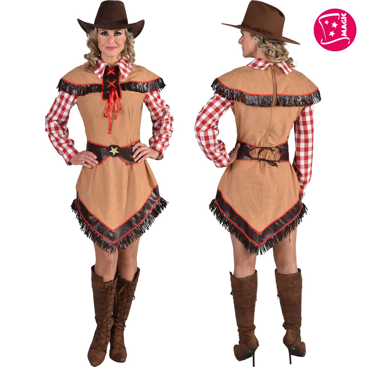 Jurk Cowgirl Jessie Dames Jurk Cowgirl Jessie Dames