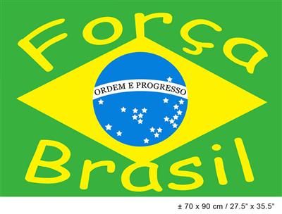 Flagge 70 x 90cm Brasilien