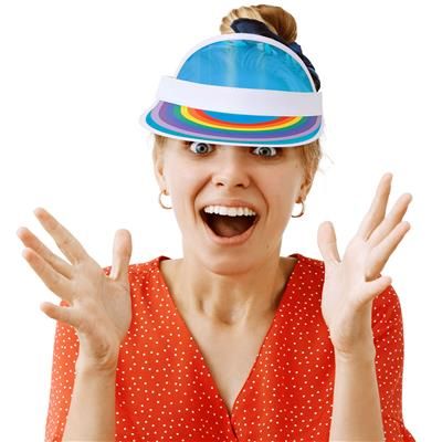 Sonnenblende Regenbogen