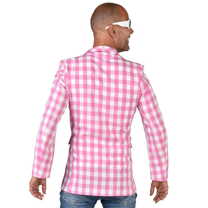 Colbert Kenny Geruit Roze Mannen