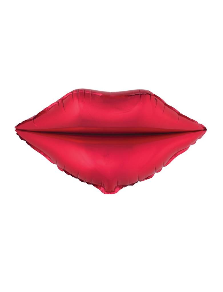 Folienballon 54cm Rote Lippen