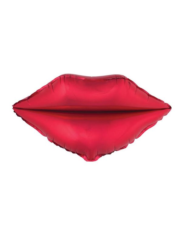 Folienballon 54cm Rote Lippen