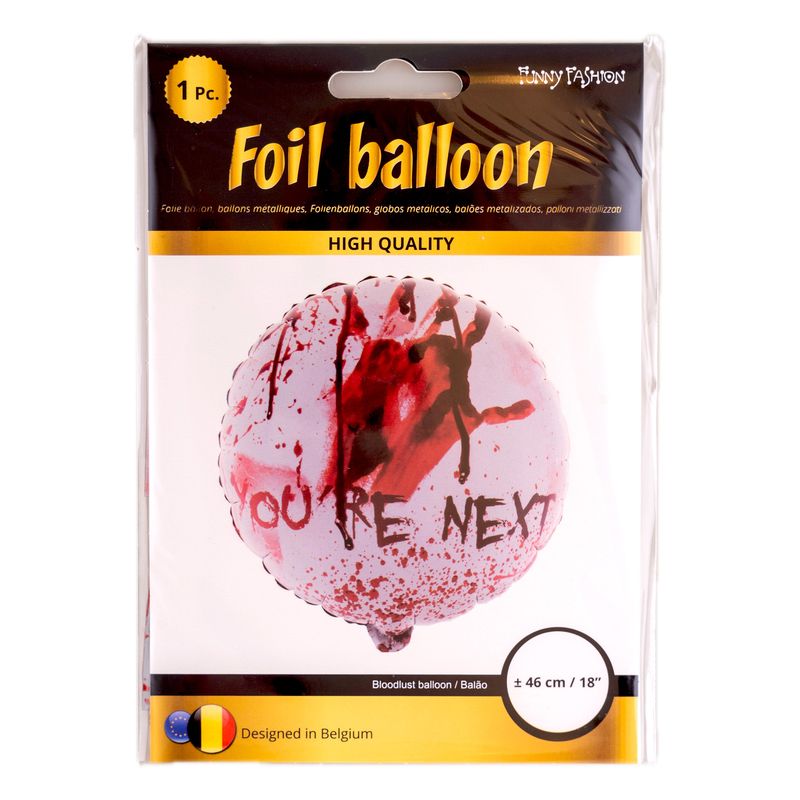 Folienballon 46cm Bloodlust