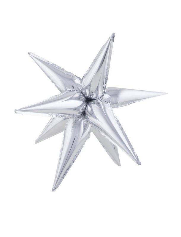 Folienballon 66cm Stern Silber