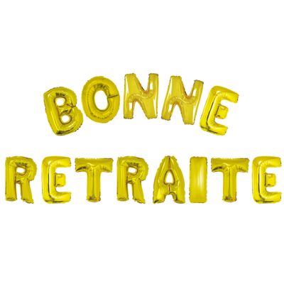 Ballonset 41cm Bonne Retraite