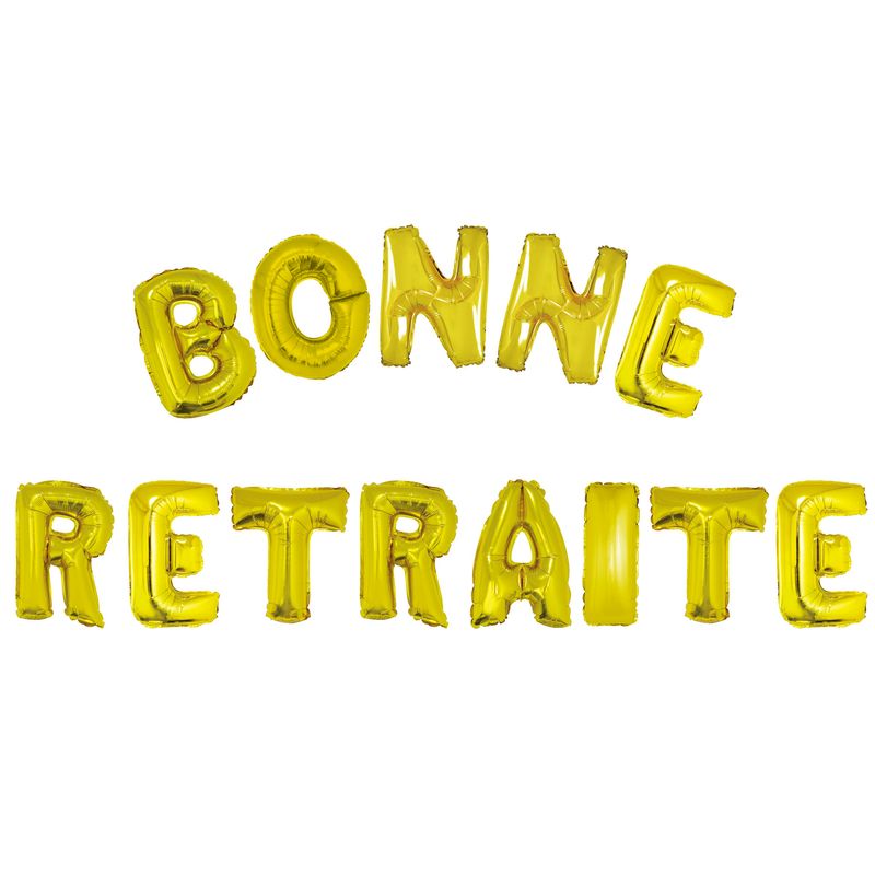 Ballonnenset 41cm Bonne Retraite Ballonnenset 41cm Bonne Retraite