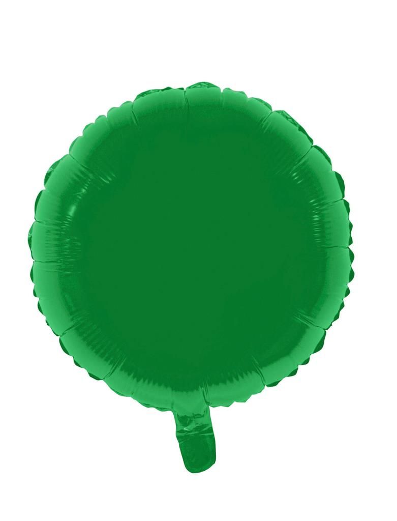 Folienballon 46cm Rund Grün