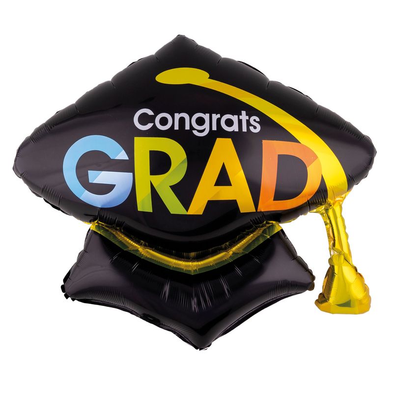 Folienballon Congrats Graduierung