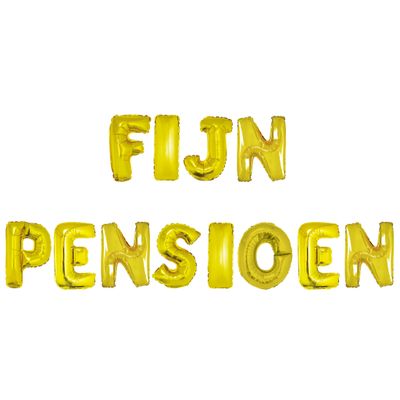 Ballonnenset 41cm Fijn Pensioen