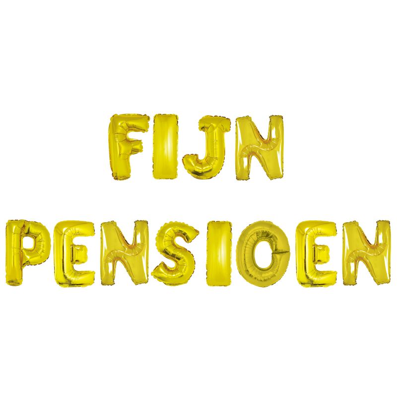 Ballonnenset 41cm Fijn Pensioen Ballonnenset 41cm Fijn Pensioen