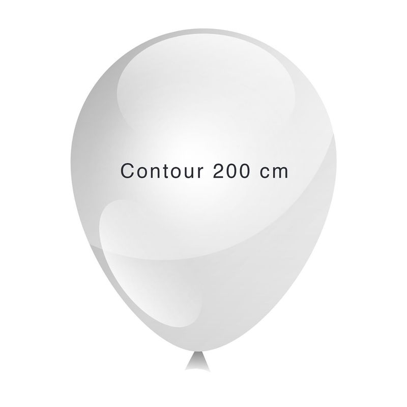 10 Maxi Luftballons 65cm