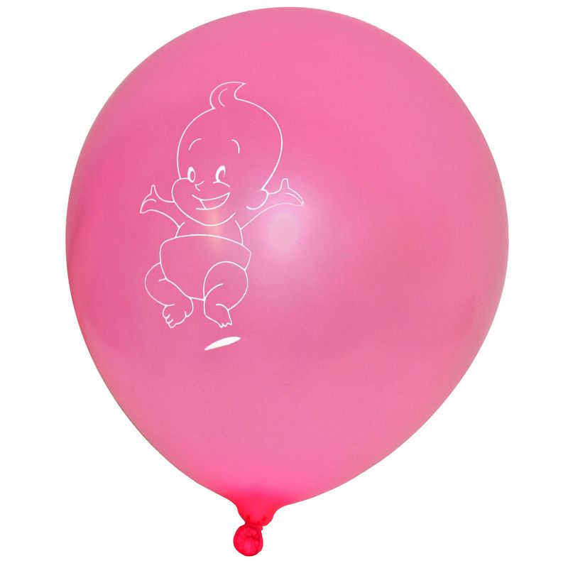 20 Luftballons Babyparty Mädchen