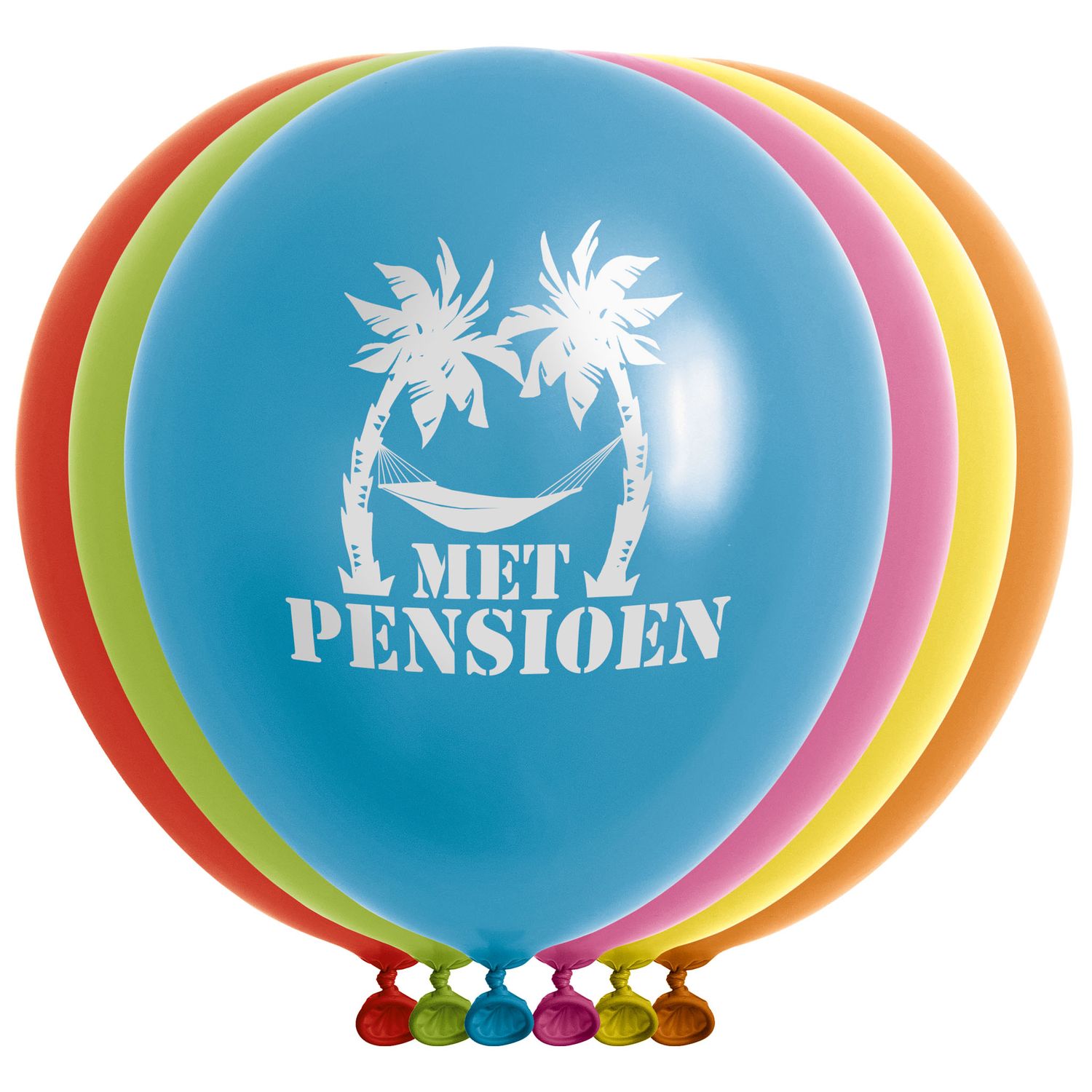 12 Luftballons 30cm Met Pensioen Bunt 12 Luftballons 30cm Met Pensioen Bunt