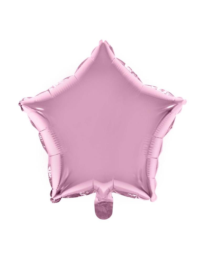 Folieballon 46cm Ster Roze