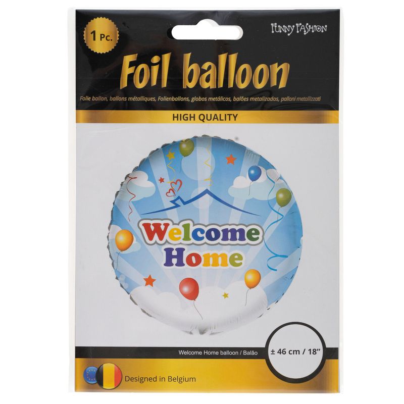 Folienballon 46cm Welcome Home